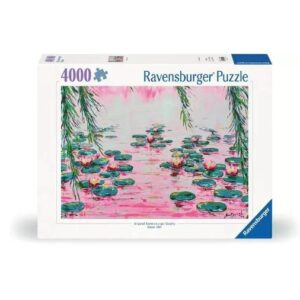 RAVENSBURGER 4000 PIECE PINK WATER LILIES