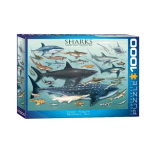 EUROGRAPHICS 1000 PIECE SHARKS