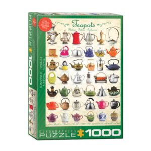 EUROGRAPHICS 1000 PIECE TEA POTS