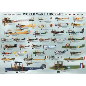 EUROGRAPHICS 1000 PIECE WWI AIRCRAFT