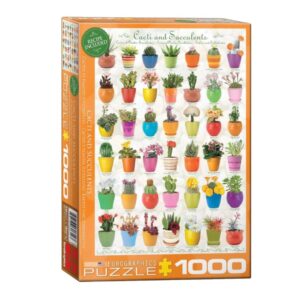 EUROGRAPHICS 1000 PIECE CACTI & SUCCULENTS