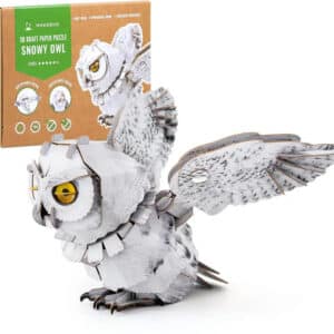 MAKEBUG 3D LARGE SNOWY OWL