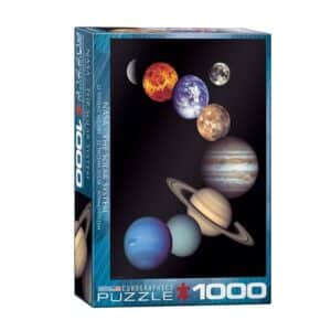 EUROGRAPHICS 1000 PIECE NASA SOLAR SYSTEM