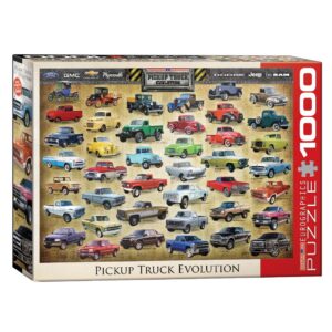 EUROGRAPHICS 1000 PIECE PICKUP TRUCK EVOLUTION