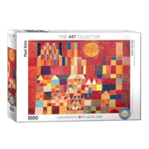 EUROGRAPHICS 1000 PIECE CASTLE AND SUN,  PAUL KLEE