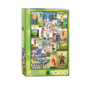 EUROGRAPHICS 1000 PIECE GOLF AROUND THE WORLD