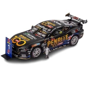 AUTHENTIC 1:18 PENRITE 100 YEARS FORD MUSTANG GT WINNER 2025 BATHURST 1000 #100 PAYNE / TANDER (ACD18F25BW)