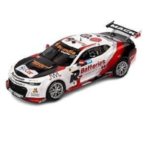 AUTHENTIC 1:18 R&J BATTERIES BJR CHEVROLET CAMARO ZL1 2025 SUPERCARS SEASON #8 HEIMGARTNER (ACD18C25C)