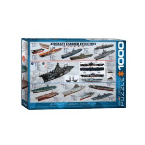 EUROGRAPHICS 1000 PIECE AIRCRAFT CARRIER EVOLUTION