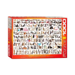 EUROGRAPHICS 1000 PIECE WORLD OF CATS