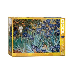 EUROGRAPHICS 1000 PIECE WHEAT FIELD WITH IRISES, VINCENT VAN GOGH