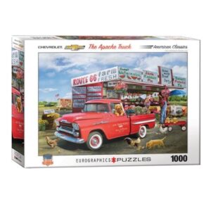 EUROGRAPHICS 1000 PIECE CHEVROLET THE APACHE TRUCK