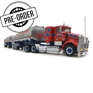 (PRE-ORDER NOW) HIGHWAY REPLICAS 1:64 KENWORTH TANKER ROAD TRAIN VERDON'S TRANSPORT (12041)