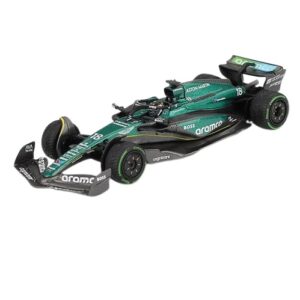 MINI GT 1:64 F1 ASTON MARTIN AMR24 2024 CANADIAN GP #18 STROLL (MGT01114)