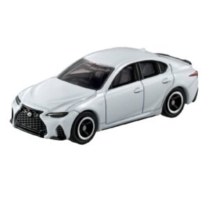 TOMICA 1:65 LEXUS IS 350 F SPORT 2021 WHITE (#100)