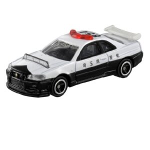 TOMICA 1:62 NISSAN SKYLINE GT-R (R34) JAPANESE POLICE CAR (#1)