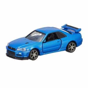 TOMICA 1:62 PREMIUM NISSAN SKYLINE R34 GT-R V-SPEC II NÜR BAYSIDE BLUE (#11)