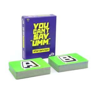 YOU CAN'T SAY UMM AFTER DARK PACK