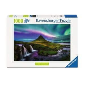 RAVENSBURGER 1000 PIECE AURORA OVER KIRKJUFELL