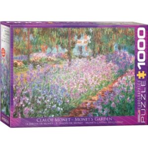 EUROGRAPHICS 1000 PIECE MONET'S GARDEN, CLAUDE MONET