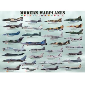 EUROGRAPHICS 1000PC MODERN WARPLANES