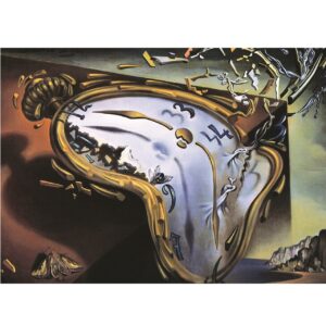 EUROGRAPHICS 1000 PIECE SOFT WATCH AT MOMENT OF FIRST EXPLOSION, SALVADOR DALI