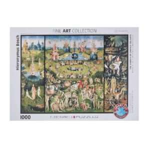 EUROGRAPHICS 1000 PIECE THE GARDEN OF EARTHLY DELIGHTS, HEIRONYMUS BOSCH
