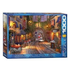 EUROGRAPHICS 1000 PIECE FRENCH WALKWAY, DOMINIC DAVISON