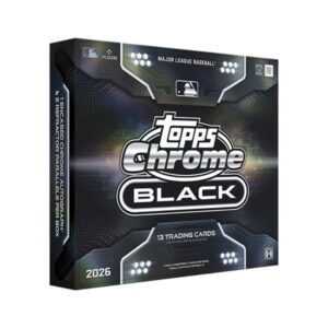 TOPPS MLB 2026 BASEBALL CHROME BLACK