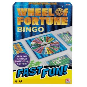 FAST FUN WHEEL OF FORTUNE BINGO