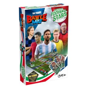 TOP TRUMPS BATTLE MAT WORLD FOOTBALL STARS