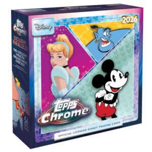 TOPPS 2026 CHROME DISNEY MEGA BOX
