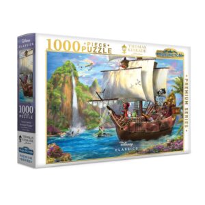 HARLINGTON 1000 PIECE CAPTAIN HOOK'S NEVERLAND VOYAGE