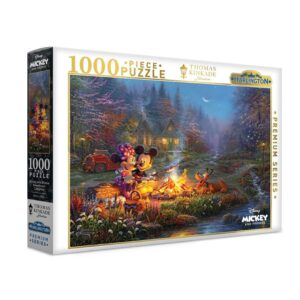 HARLINGTON 1000 PIECE MICKEY & MINNIE SWEETHEART CAMPFIRE