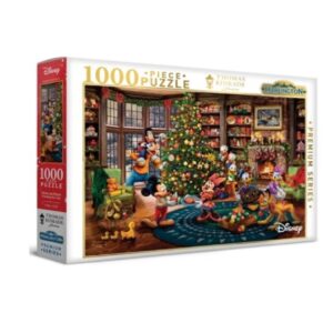 HARLINGTON 1000 PIECE MICKEY & MINNIE TRIMMING THE TREE