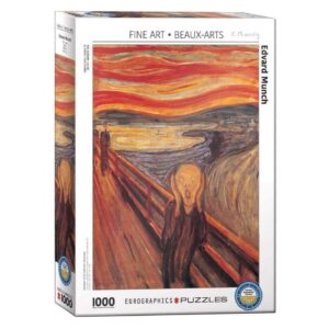 EUROGRAPHICS 1000 PIECE THE SCREAM, EDVARD MUNCH
