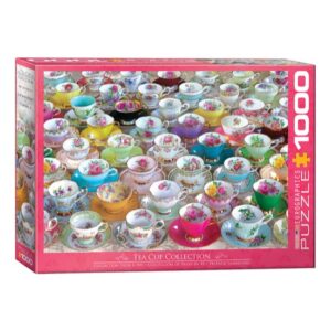 EUROGRAPHICS 1000 PIECE TEA CUP COLLECTION