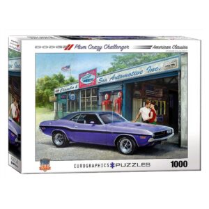 EUROGRAPHICS 1000 PIECE PLUM CRAZY CHALLENGER
