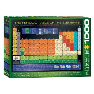EUROGRAPHICS 1000 PIECE PERIODIC TABLE OF THE ELEMENTS