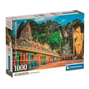 CLEMENTONI 1000 PIECE PAINTED BATU CAVES