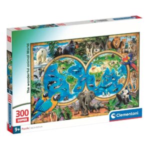 CLEMENTONI 300 PIECE WONDERFUL ANIMAL WORLD