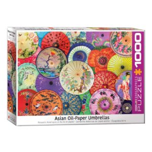 EUROGRAPHICS 1000 PIECE ASIAN OIL PAPER UMBRELLAS