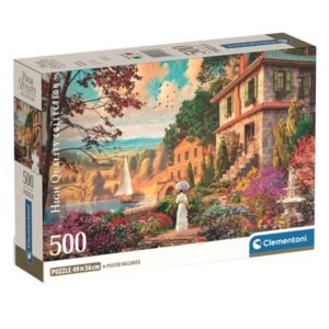 CLEMENTONI 500 PIECE VICTORIAN PROMENADE