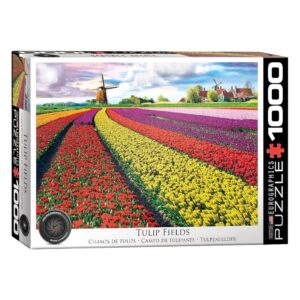 EUROGRAPHICS 1000 PIECE TULIP FIELDS NETHERLANDS