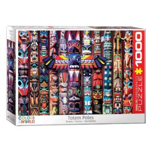 EUROGRAPHICS 1000 PIECE TOTEM POLES