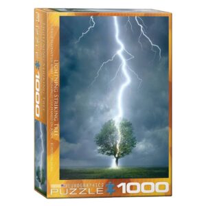 EUROGRAPHICS 1000 PIECE LIGHTNING STRIKING TREE