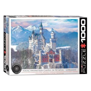 EUROGRAPHICS 1000 PIECE NEUSCHWANSTEIN CASTLE IN WINTER