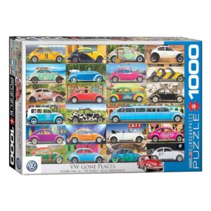 EUROGRAPHICS 1000 PIECE VOLKSWAGEN GONE PLACES