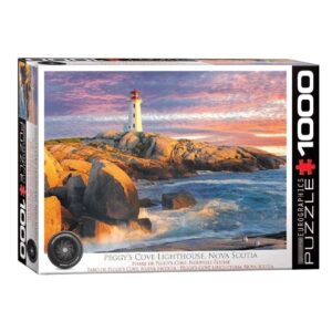 EUROGRAPHICS 1000 PIECE PEGGYS COVE LIGHTHOUSE