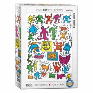 EUROGRAPHICS 1000 PIECE COLLAGE, KEITH HARING